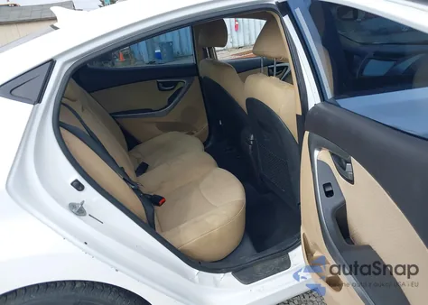 2013 Hyundai Elantra Gls from USA, damaged, VIN 5NPDH4AE8DH255600